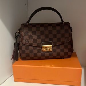 Louis Vuitton Croisette in Damier Ebene